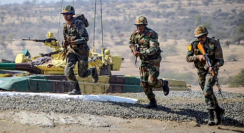 Indian troops (Photo | PTI)