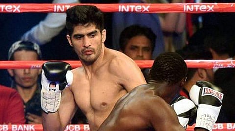 Indian boxing star Vijender Singh (File | PTI)