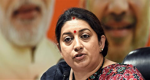 Smriti Irani (File Photo | EPS)