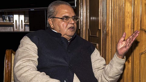 Jammu and Kashmir Governor Satya Pal Malik. (File Photo | PTI)
