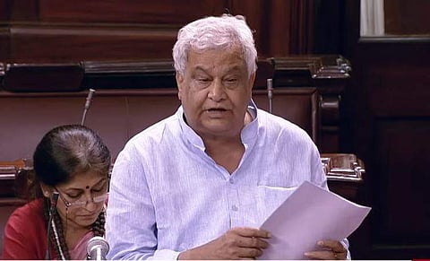 BJP Rajya Sabha MP Kirodi Lal Meena (Photo | YouTube Screengrab)