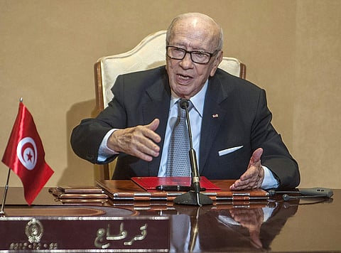 Late President Beji Caid Essebsi dies aged 92. | ( Photo | AP )
