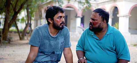 Praveen Raja, Rajesh Giriprasad  in Chennai Palani Mars.