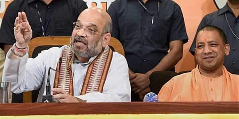 Amit Shah and UP CM Yogi Adityanath (File Photo | PTI)