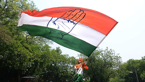 Congress party flag used for representational purposes only.