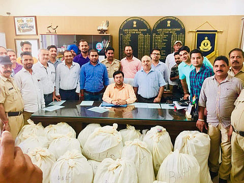 The heroin and its packaging were all seized under provisions of the Customs Act, 1962 and NDPS Act, 1985.