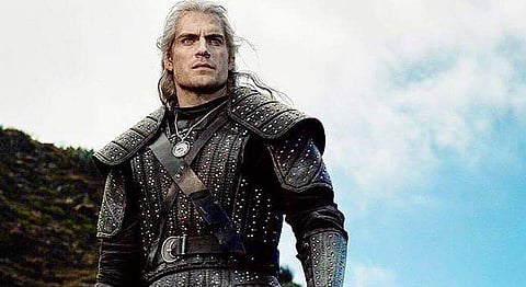 'The Witcher' Henry Cavill first look released by Netflix. (Photo | Netflix, Instagram)