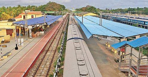 The Kochuveli railway terminal in Thiruvananthapuram BP Deepu