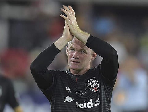 DC United forward Wayne Rooney. | AFP