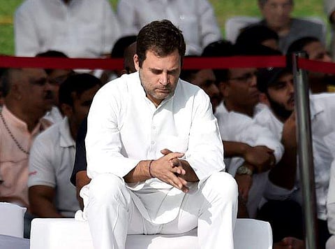 Congress leader Rahul Gandhi (Photo | PTI)