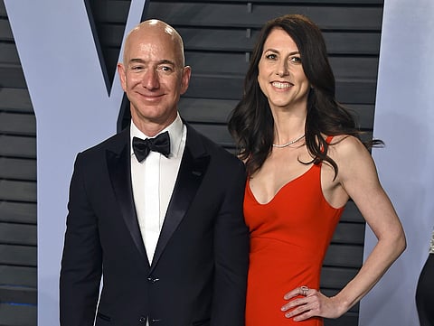 Jeff Bezos and wife MacKenzie Bezos (File | AP)