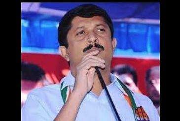 (Photo| Facebook/ Congress MLA Byrathi Suresh)Congress MLA Byrathi Suresh