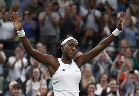 United States' Cori 'Coco' Gauff. (Photo | AP)