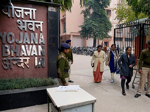 A view of the Yojana Bhawan, NITI Ayog office (PTI File Photo)