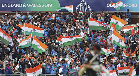 Indian cricket fans (Photo | AP)