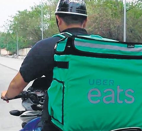 Uber Eats delivery (File Photo)