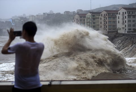 Typhoon Noul is expected to bring winds and heavy rain to southern China including Hong Kong.