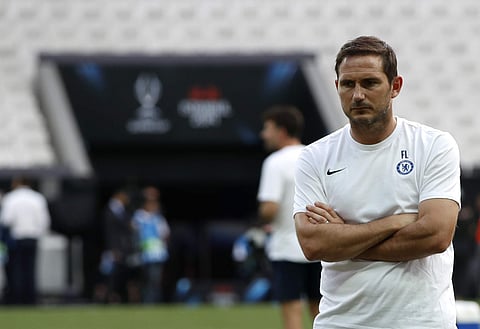 Lampard is eager to mark just his second competitive match in charge with a trophy | AP