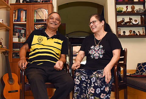 Bryan and Helena Peppin. (Photo |  Ashwin Prasath, EPS)