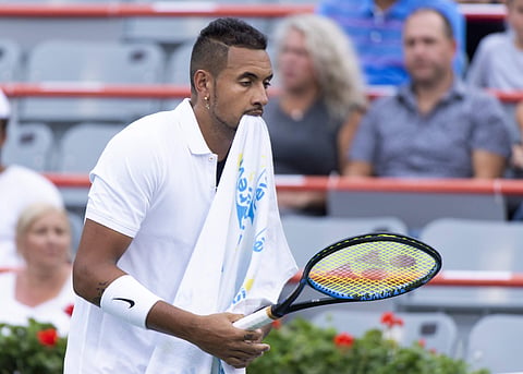 Nick Kyrgios. (Photo | AP)
