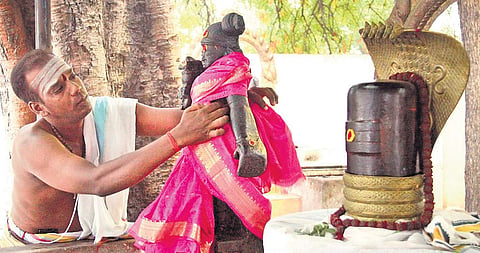 The Karunanidhi government’s 2006 order allowing non-Brahmins to become priests was challenged by caste lobbies in court. | ( Photo | K Sundar )