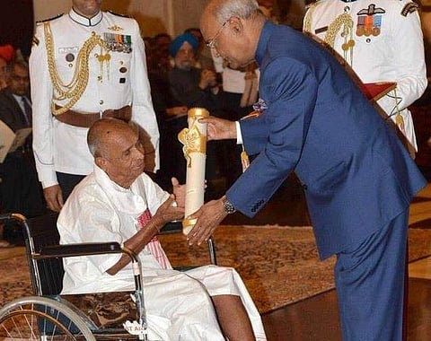 Social worker Damodar Ganesh Bapat. (Photo| PIB)