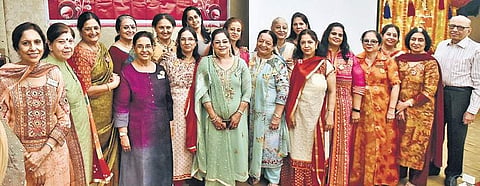 Members of the Chennai Sindhi Ladies Chapter celebrated Teejri  P Jawahar