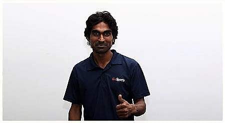 Badminton player Pramod Bhagat