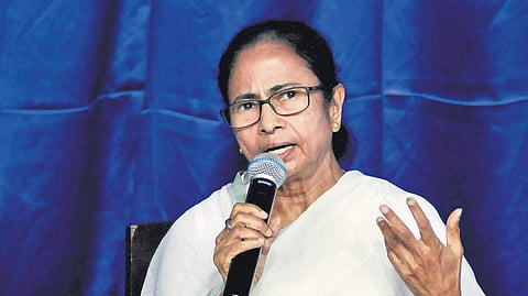 West Bengal Chief minister and Trinamool supremo Mamata Banerjee 