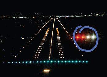 PAPI lights at an airport  | Picture for representation purpose only