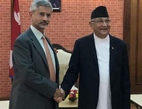 External Affairs Minister S Jaishankar meets Nepal President