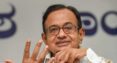 Former Finance Minister P Chidambaram (Photo | PTI)