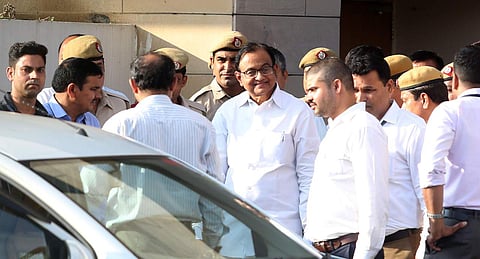 Special CBI court has extended custody of Congress leader and former Union minister P Chidambaram. (Photo | Shekhar Yadav/ EPS)
