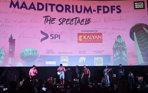 Chennai Pictures of Maaditorium-FDFS at Satyam Cinemas. (Photo | R Satish Babu, EPS)