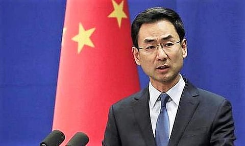 Chinese Foreign Ministry spokesperson Geng Shuang (Photo | AP)