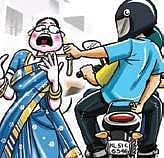 Express Illustration for chain snatching