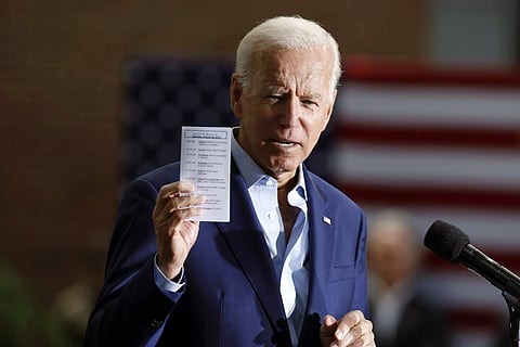 Former US Vice President Joe Biden