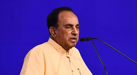 Rajya Sabha member Subramanian Swamy (Photo | Ashwin Prasath,  EPS)