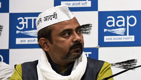 AAP leader Dilip Pandey 