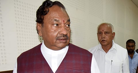 Karnataka Rural Development KS Eshwarappa (File Photo | EPS)