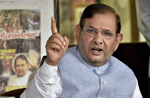 Loktantrik Janata Dal (LJD) patron Sharad Yadav (File photo| PTI)