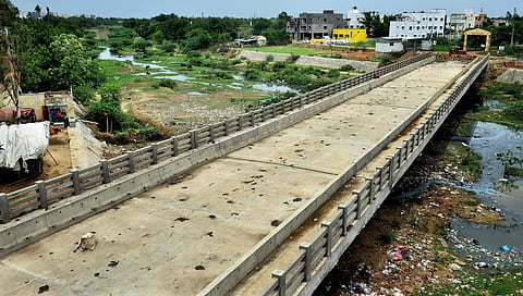 New flyover across Cooum in Avadi nearing completion | D Sampathkumar