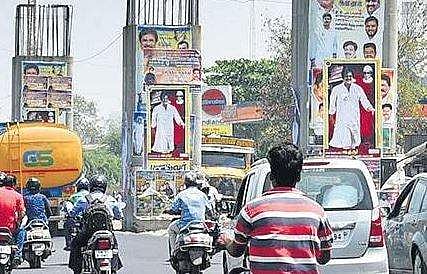 Pillars being built for the `3,500-crore six-lane project from Maduravoyal to Chennai Port | P Jawahar