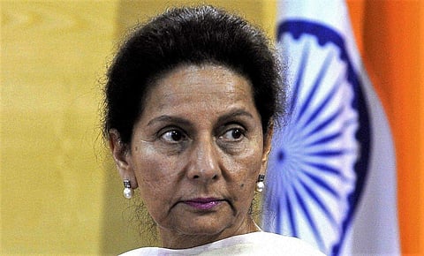 Patiala MP Preneet Kaur (Photo | PTI)