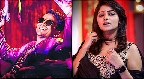 Sandalwood actors Rachita Ram and Dhananjay