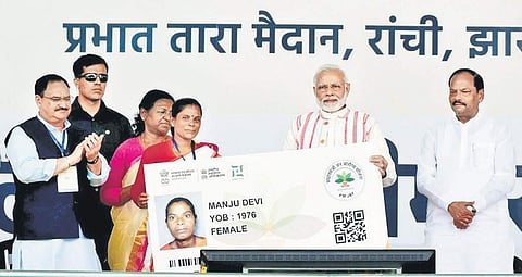 PM  Narendra Modi had launched the PMJAY in Ranchi last September | pti