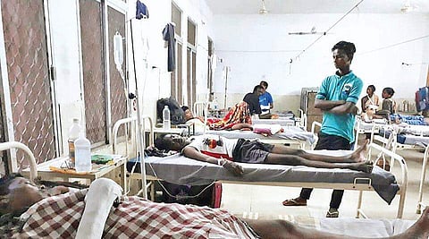 Patients in the surgery  ward of DHH I ( Photo | EPS )