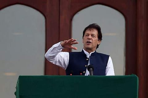 Former Pakistan Prime Minister Imran Khan 