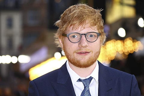 Singer-songwriter Ed Sheeran (Photo | AP)