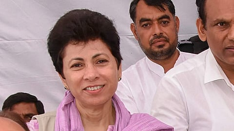 Haryana Congress President Kumari Selja (File photo | PTI)